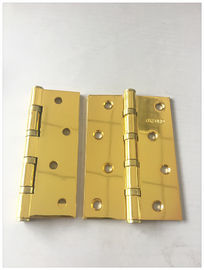 El rodamiento de bolitas de oro brillante de acero inoxidable de la placa articula la superficie lisa resistente