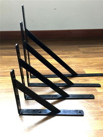 Soportes ajustables de la esquina de la estantería del metal del ángulo del soporte de estante de 10 pulgadas 30m m