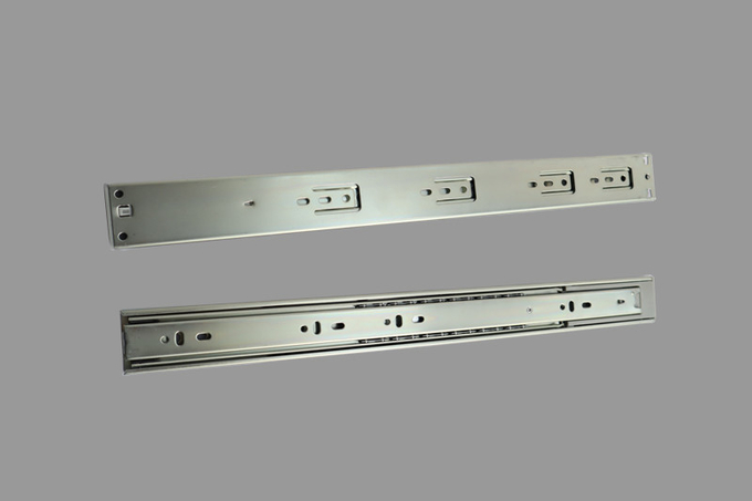 Doblez galvanizado del acero 3 diapositivas completas del rodamiento de