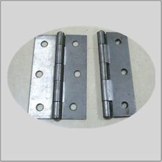 Las bisagras de puerta de ms Steel Iron 1 Dozpair sin pulir embalaron las bisagras de puerta del extremo